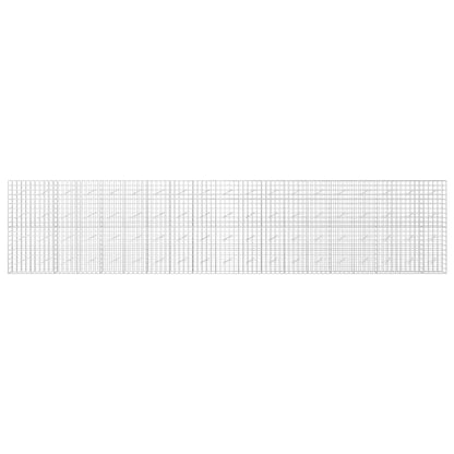 Gabion with 5 mm Wire and 10x10 cm Mesh 50x10x200 cm Height 200 cm Thickness 10 cm 50–1000 cm 950 cm