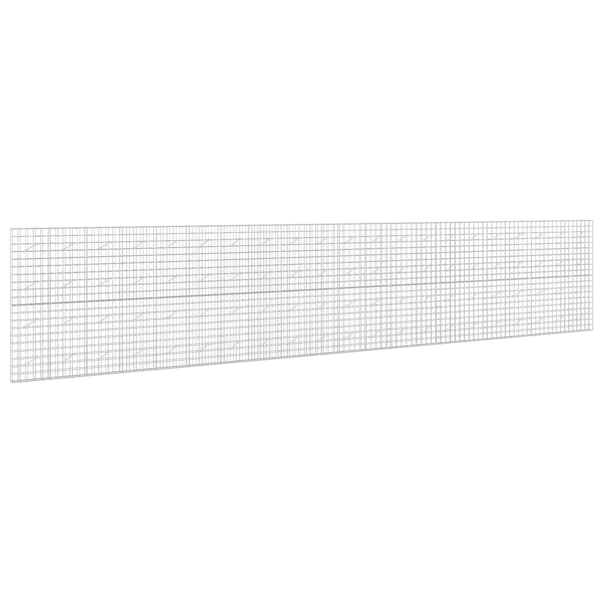 vidaXL Gabion with 5 mm Wire and 10x10 cm Mesh 1050x10x200 cm 2
