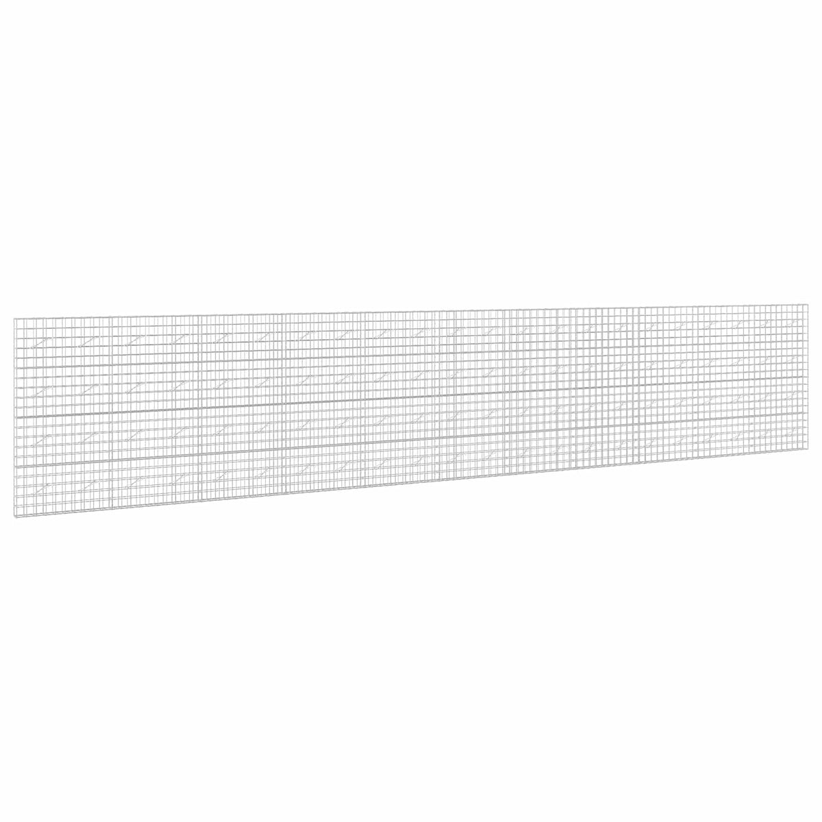 vidaXL Gabion with 5 mm Wire and 10x10 cm Mesh 1100x10x200 cm 2