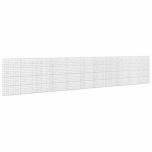 vidaXL Gabion with 5 mm Wire and 10x10 cm Mesh 1100x10x200 cm 2