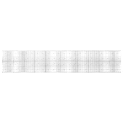 Gabion with 5 mm Wire and 10x10 cm Mesh 1050x10x200 cm Height 200 cm Thickness 10 cm 1050–1200 cm 1100 cm