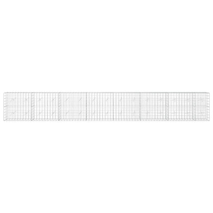 vidaXL Gabion with 5 mm Wire and 10x10 cm Mesh 750x20x100 cm 3