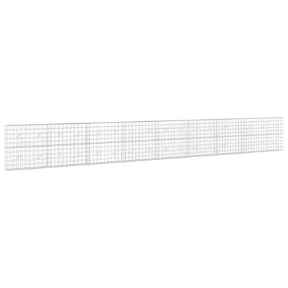 Gabion with 5 mm Wire and 10x10 cm Mesh 50x20x100 cm Height 100 cm Thickness 20 cm 50–1000 cm 850 cm