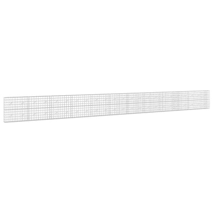vidaXL Gabion with 5 mm Wire and 10x10 cm Mesh 1150x20x100 cm 2