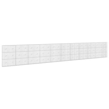 vidaXL Gabion with 5 mm Wire and 10x10 cm Mesh 1050x20x150 cm 2
