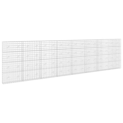 vidaXL Gabion with 5 mm Wire and 10x10 cm Mesh 800x20x200 cm 2
