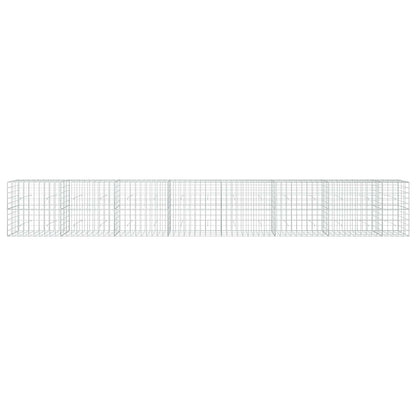 vidaXL Gabion with 5 mm Wire and 10x10 cm Mesh 750x30x100 cm 3
