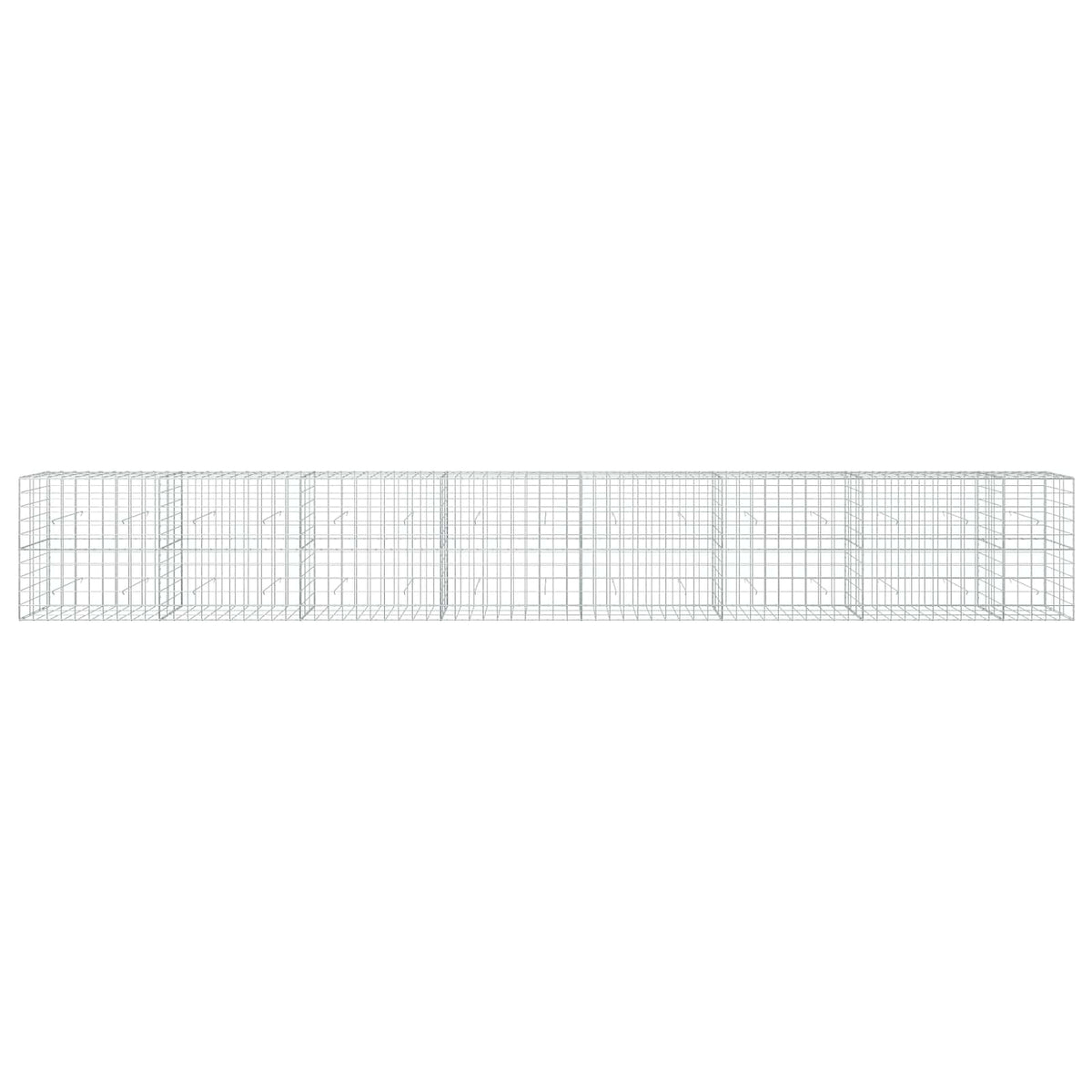 Gabion with 5 mm Wire and 10x10 cm Mesh 50x30x100 cm Height 100 cm Thickness 30 cm 50–1000 cm 750 cm