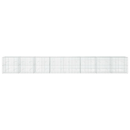 vidaXL Gabion with 5 mm Wire and 10x10 cm Mesh 800x30x100 cm 3