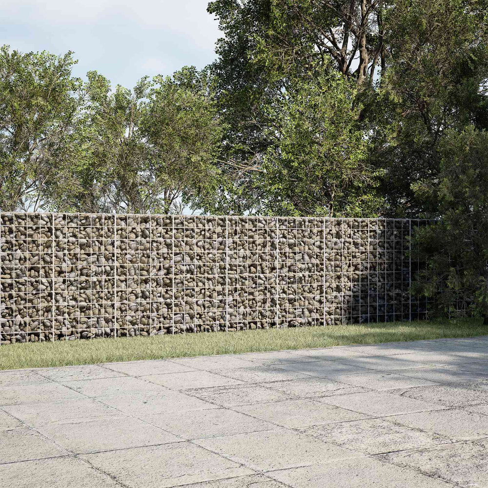 vidaXL Gabion with 5 mm Wire and 10x10 cm Mesh 850x30x100 cm