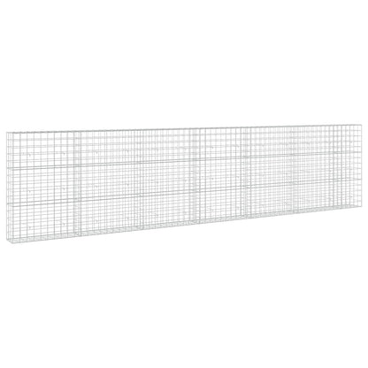 vidaXL Gabion with 5 mm Wire and 10x10 cm Mesh 650x30x150 cm 2
