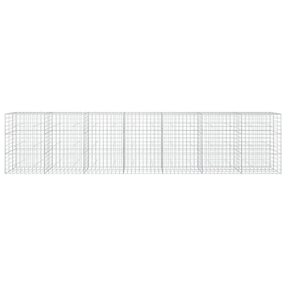 vidaXL Gabion with 5 mm Wire and 10x10 cm Mesh 700x30x150 cm 3