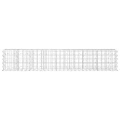 vidaXL Gabion with 5 mm Wire and 10x10 cm Mesh 850x30x150 cm 3
