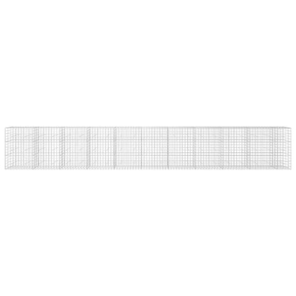 vidaXL Gabion with 5 mm Wire and 10x10 cm Mesh 1050x30x150 cm 3