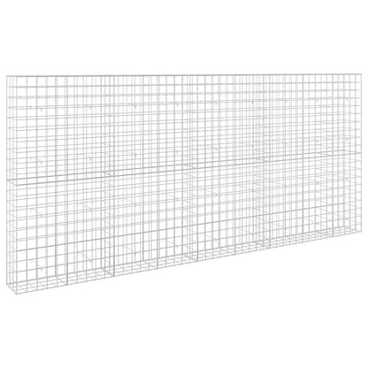 vidaXL Gabion with 5 mm Wire and 10x10 cm Mesh 450x30x200 cm 2