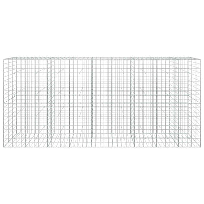 vidaXL Gabion with 5 mm Wire and 10x10 cm Mesh 450x30x200 cm 3