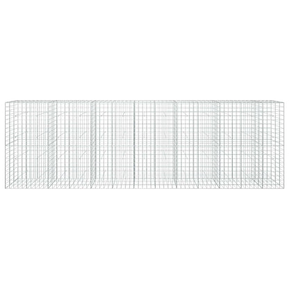 vidaXL Gabion with 5 mm Wire and 10x10 cm Mesh 650x30x200 cm 3