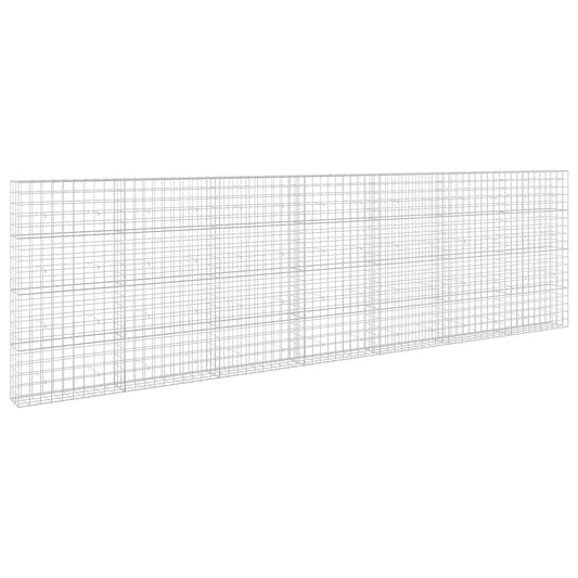 vidaXL Gabion with 5 mm Wire and 10x10 cm Mesh 700x30x200 cm 2