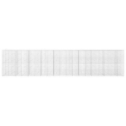 vidaXL Gabion with 5 mm Wire and 10x10 cm Mesh 950x30x200 cm 3