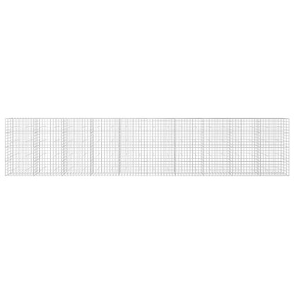vidaXL Gabion with 5 mm Wire and 10x10 cm Mesh 1000x30x200 cm 3