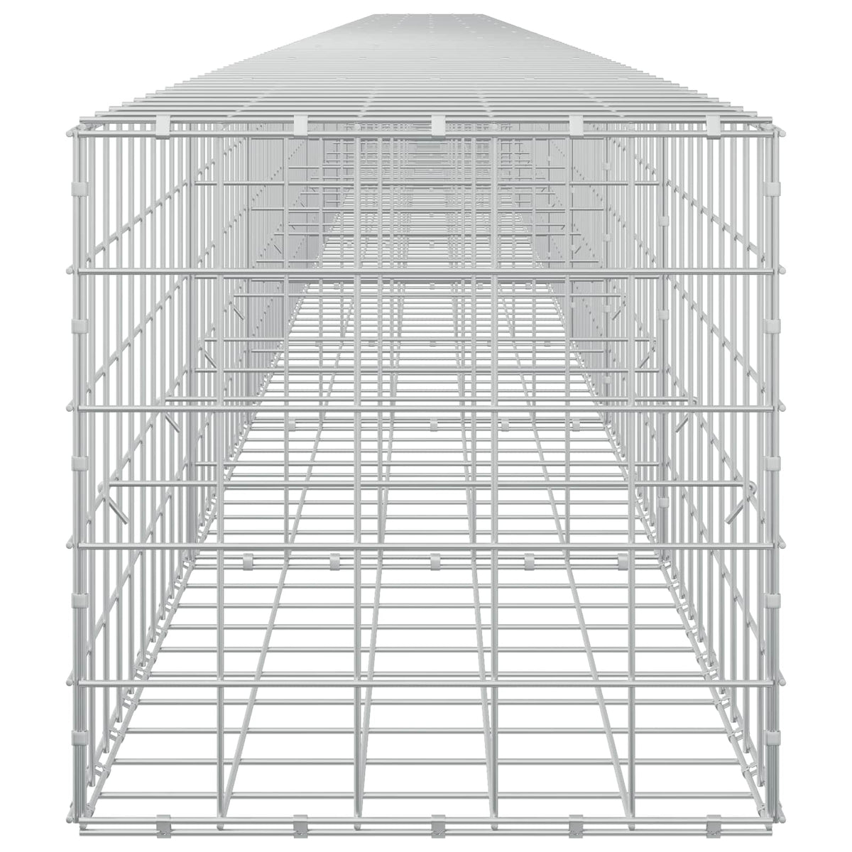 vidaXL Gabion with 5 mm Wire and 10x10 cm Mesh 1150x50x50 cm 4