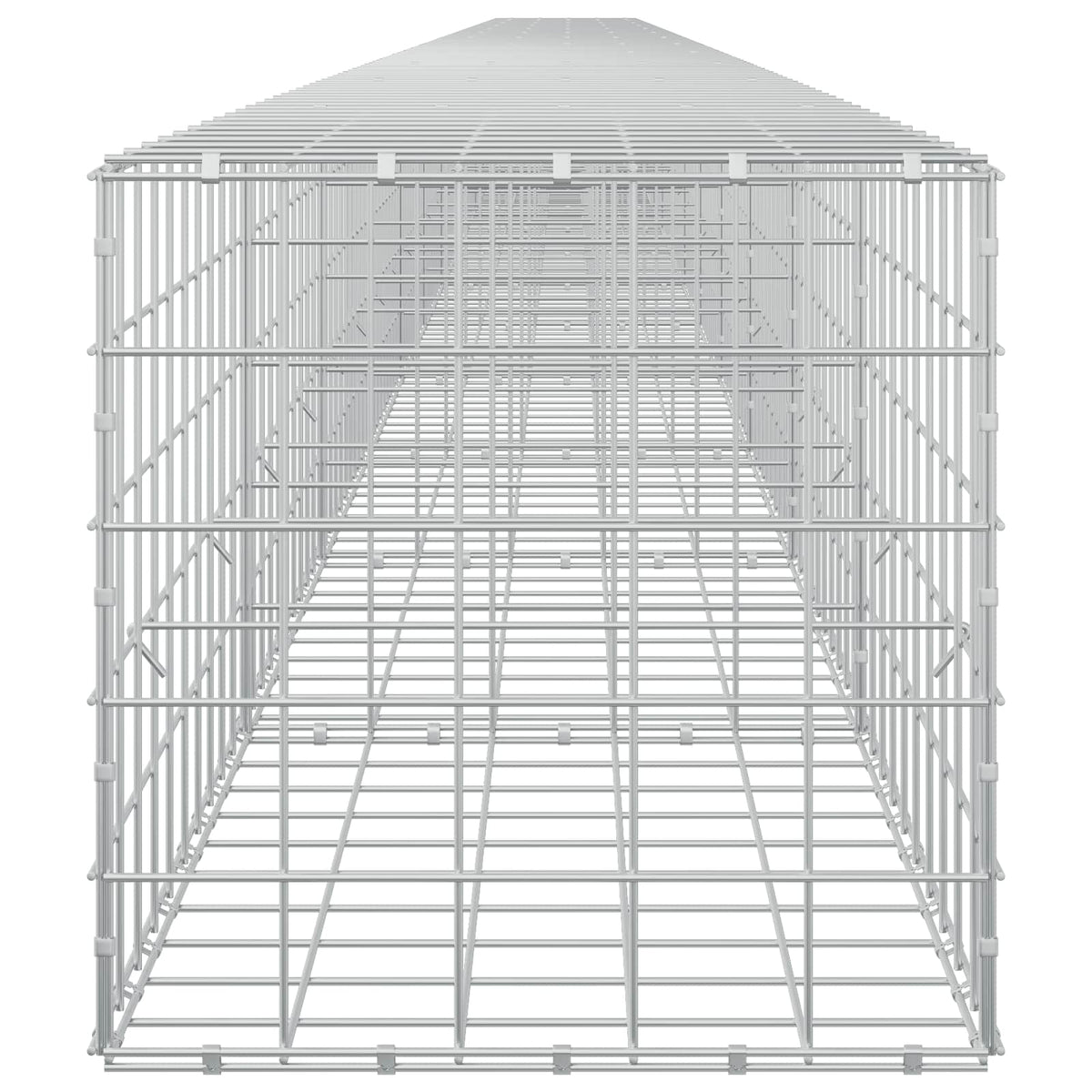 vidaXL Gabion with 5 mm Wire and 10x10 cm Mesh 1200x50x50 cm 4