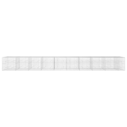 vidaXL Gabion with 5 mm Wire and 10x10 cm Mesh 950x50x100 cm 3