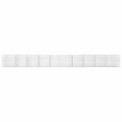 vidaXL Gabion with 5 mm Wire and 10x10 cm Mesh 1000x50x100 cm 3