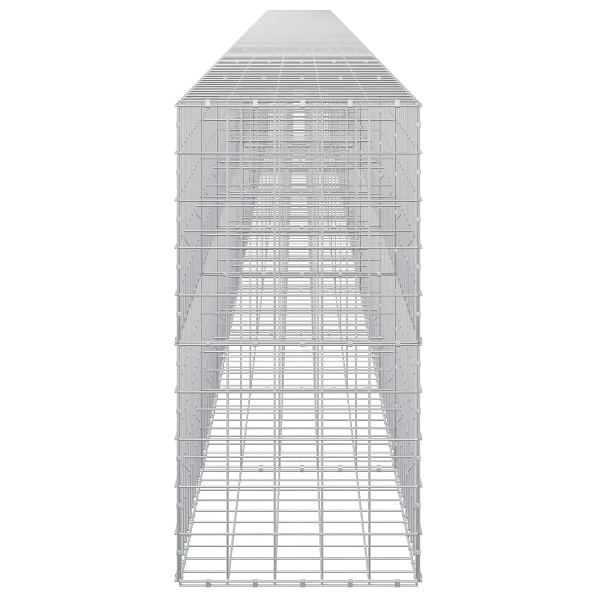 vidaXL Gabion with 5 mm Wire and 10x10 cm Mesh 1200x50x100 cm 4