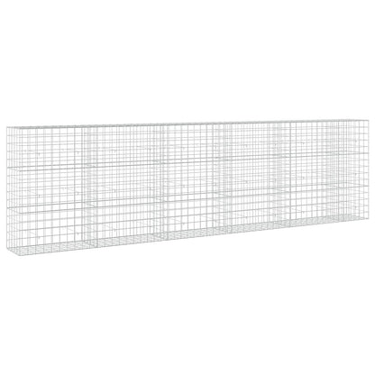 vidaXL Gabion with 5 mm Wire and 10x10 cm Mesh 550x50x150 cm 2