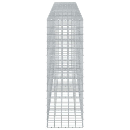 vidaXL Gabion with 5 mm Wire and 10x10 cm Mesh 550x50x150 cm 4