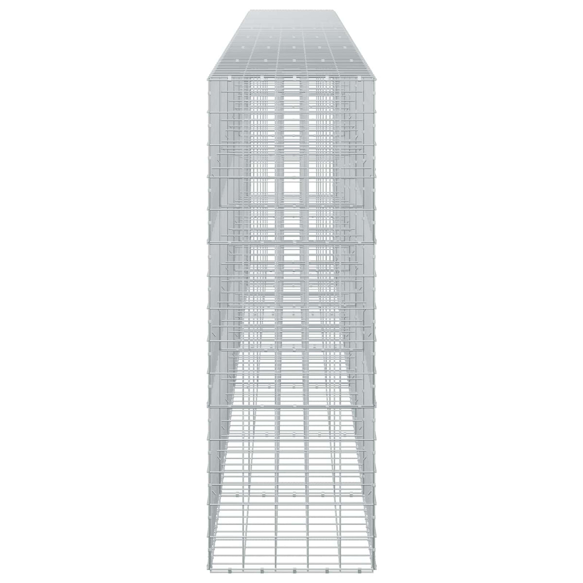 vidaXL Gabion with 5 mm Wire and 10x10 cm Mesh 700x50x150 cm 4