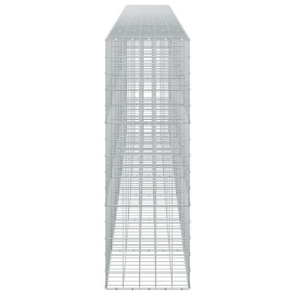 vidaXL Gabion with 5 mm Wire and 10x10 cm Mesh 700x50x150 cm 4