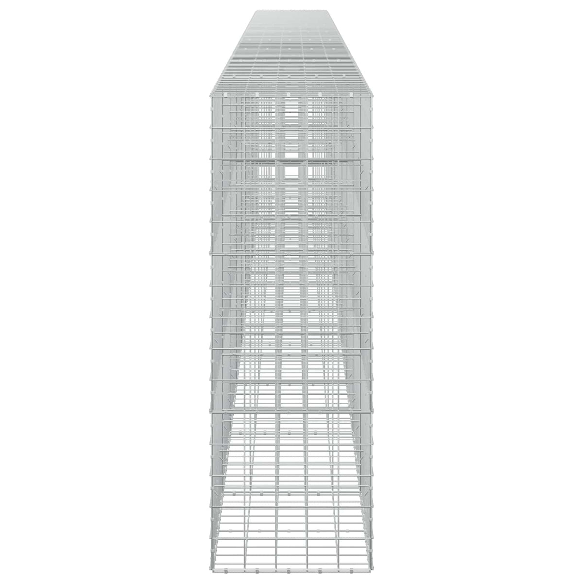 vidaXL Gabion with 5 mm Wire and 10x10 cm Mesh 900x50x150 cm 4