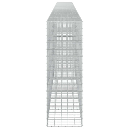 vidaXL Gabion with 5 mm Wire and 10x10 cm Mesh 950x50x150 cm 4
