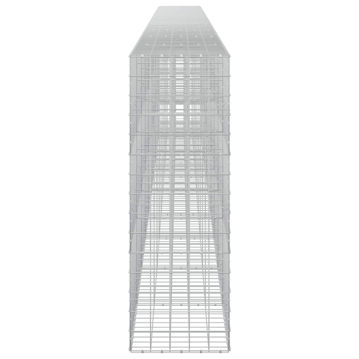 vidaXL Gabion with 5 mm Wire and 10x10 cm Mesh 1000x50x150 cm 4