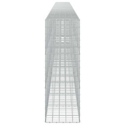 vidaXL Gabion with 5 mm Wire and 10x10 cm Mesh 1100x50x150 cm 4