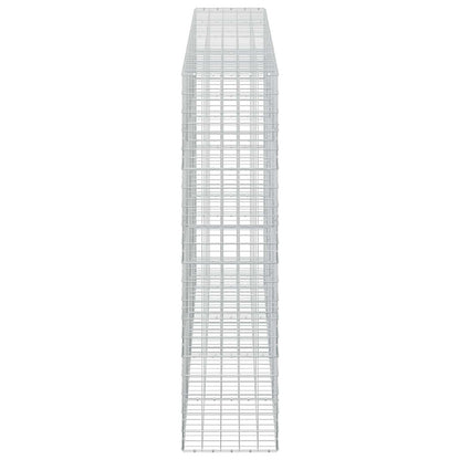 vidaXL Gabion with 5 mm Wire and 10x10 cm Mesh 400x50x200 cm 4