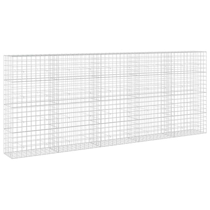 Gabion with 5 mm Wire and 10x10 cm Mesh 50x50x200 cm Height 200 cm Thickness 50 cm 50–1000 cm 500 cm
