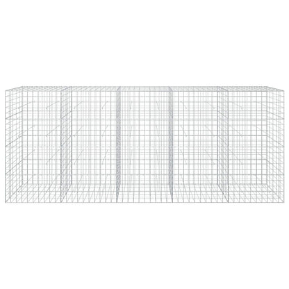 vidaXL Gabion with 5 mm Wire and 10x10 cm Mesh 500x50x200 cm 3