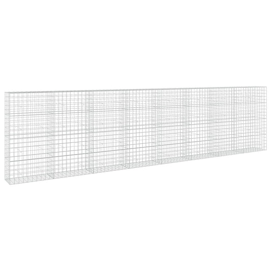 vidaXL Gabion with 5 mm Wire and 10x10 cm Mesh 800x50x200 cm 2