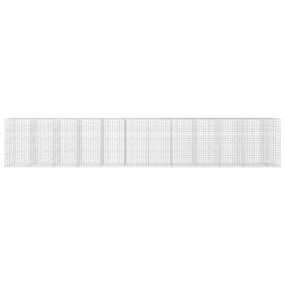 vidaXL Gabion with 5 mm Wire and 10x10 cm Mesh 1150x50x200 cm 3