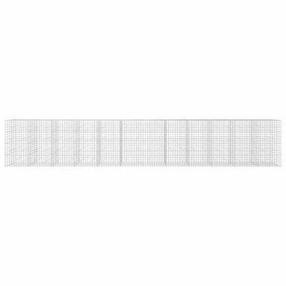 vidaXL Gabion with 5 mm Wire and 10x10 cm Mesh 1200x50x200 cm 3