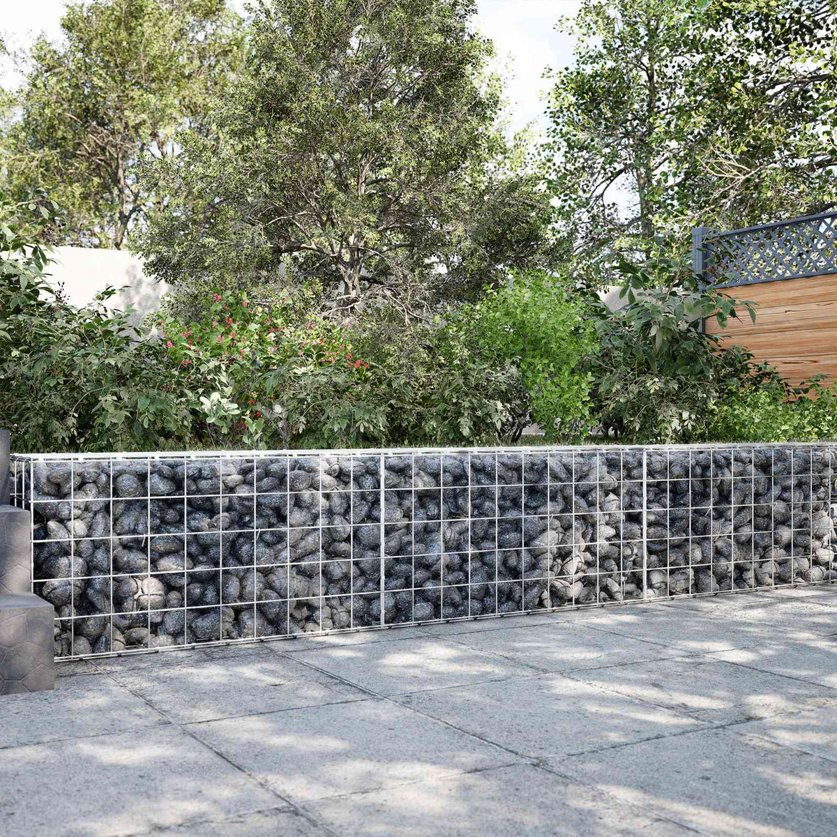 vidaXL Gabion with 5 mm Wire and 10x10 cm Mesh 50x100x50 cm