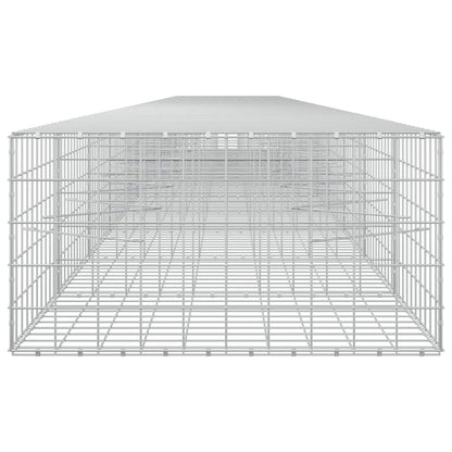 vidaXL Gabion with 5 mm Wire and 10x10 cm Mesh 1150x100x50 cm 4
