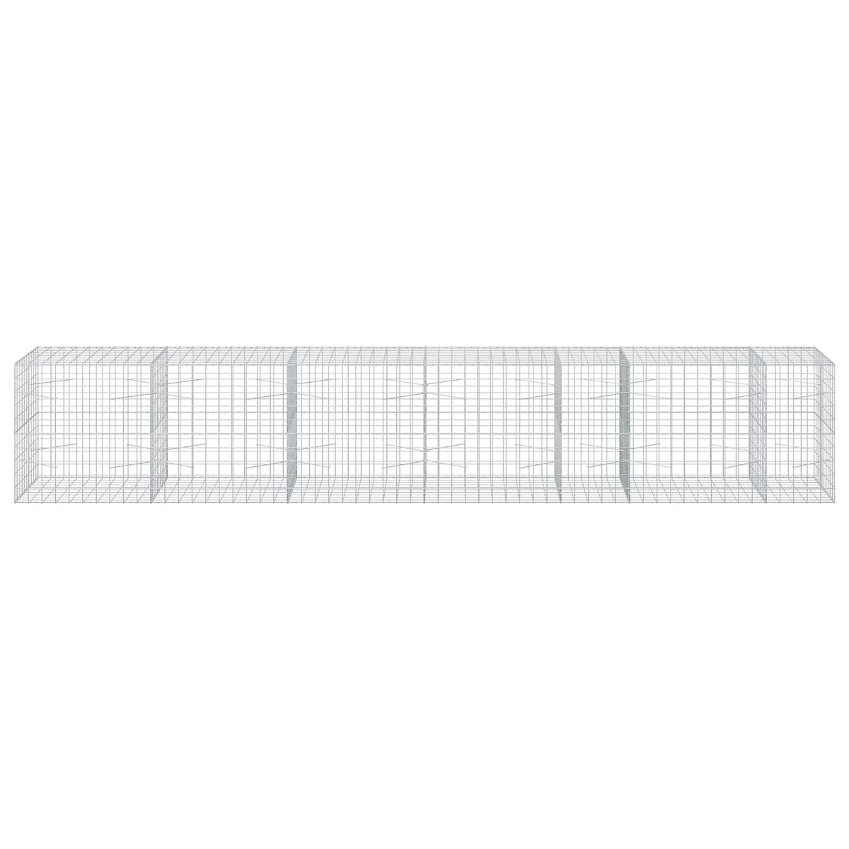 Gabion with 5 mm Wire and 10x10 cm Mesh 50x100x100 cm Height 100 cm Thickness 100 cm 50–1000 cm 550 cm
