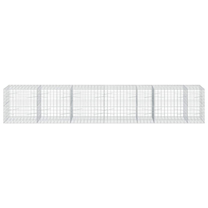 Gabion with 5 mm Wire and 10x10 cm Mesh 50x100x100 cm Height 100 cm Thickness 100 cm 50–1000 cm 550 cm