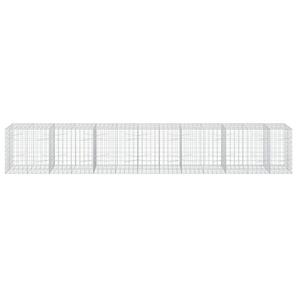 Gabion with 5 mm Wire and 10x10 cm Mesh 50x100x100 cm Height 100 cm Thickness 100 cm 50–1000 cm 650 cm