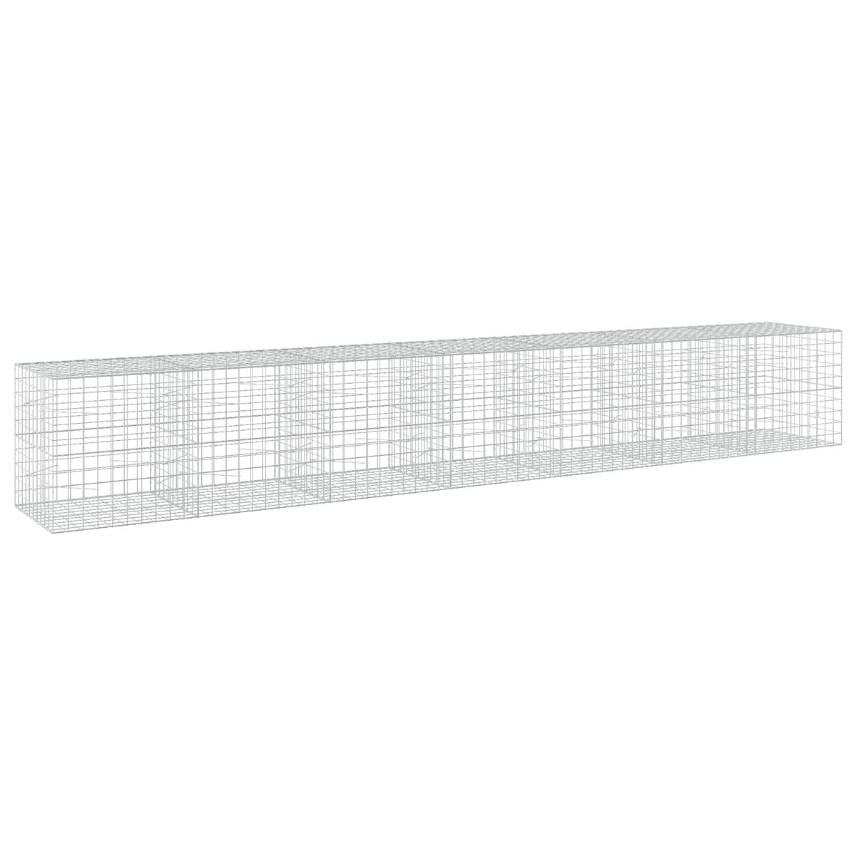 Gabion with 5 mm Wire and 10x10 cm Mesh 50x100x100 cm Height 100 cm Thickness 100 cm 50–1000 cm 700 cm