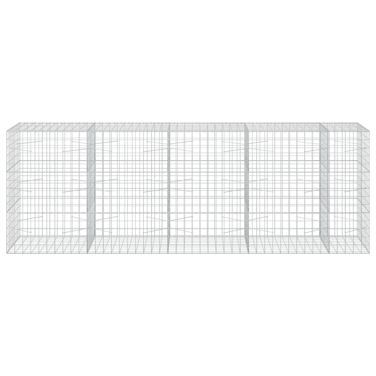 Gabion with 5 mm Wire and 10x10 cm Mesh 50x100x150 cm Height 150 cm Thickness 100 cm 50–1000 cm 450 cm